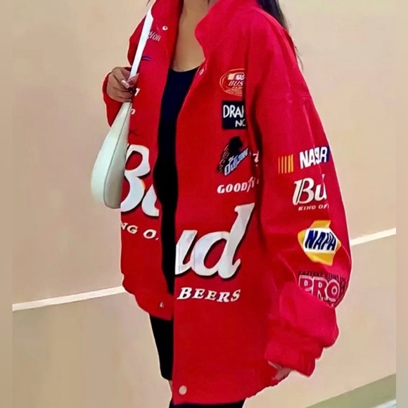 Budweiser Other - Vintage Budweiser racing jacket